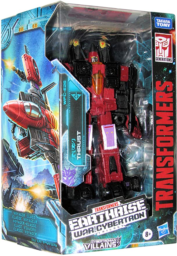 Transformers Generations War for Cybertron Earthrise WFC-E26 Voyager Class Decepticon Thrust