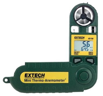 Extech 45158 Mini Waterproof Thermo Anemometer and Humidity Meter