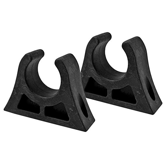 Shoreline Marine Propel Kayak Paddle Rubber Clips, Black