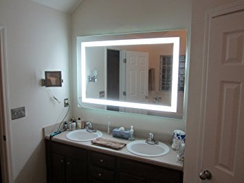 Lighted Vanity Mirror LED MAM86040 Commercial Grade 60" Wide x 40" Tall