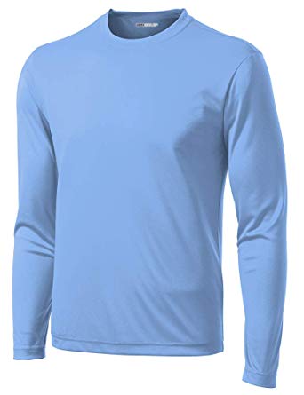 DRI-Equip Long Sleeve Moisture Wicking Athletic Shirts