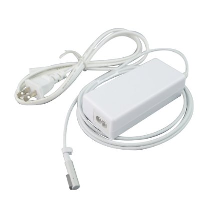 SLE® 60W AC Power Adapter Charger Supply US Plug Charger for MacBook 13 13.3-inch A1344 A1181 A1278 A1330 MA538LL/A（White）