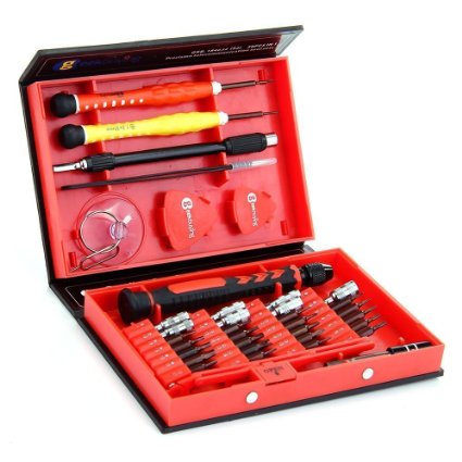 Geekbuying 38 Piece Precision Screwdriver Set Repair Tool Kit for Repairing iPhones, Android Phones, Tablets, Computers, Electronics, and more