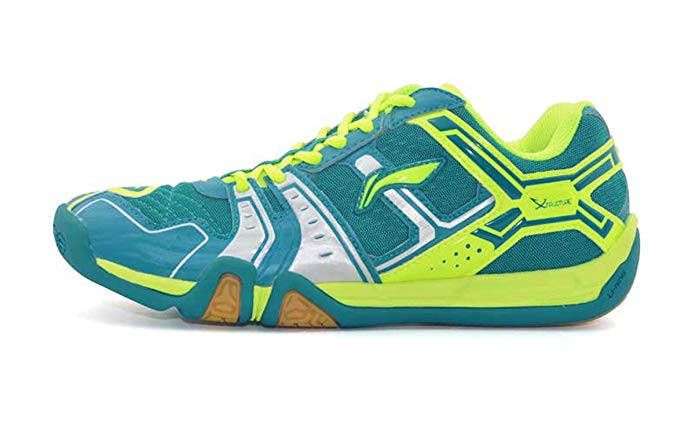 LI-NING Men Saga Lightweight Badminton Shoes Breathable Professional Sport Shoes AYTM085