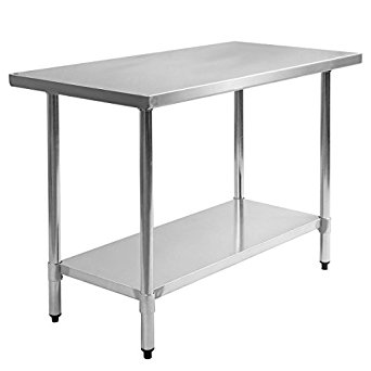 Giantex 30"x 48" Stainless Steel Commercial Kitchen Work Food Prep Table