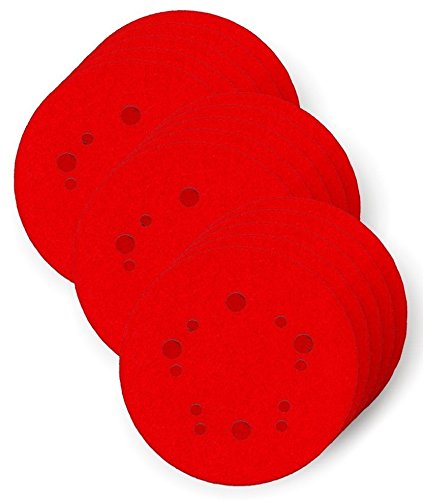 Diablo DCD050120H15G 5 in. 120-Grit Universal Hole Random Orbital Sanding Disc (15-Pack)