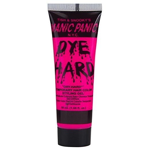 Tish & Snooky's MANIC PANIC N.Y.C. Electric Flamingo DYE HARD Temporary Hair Color Styling Gel