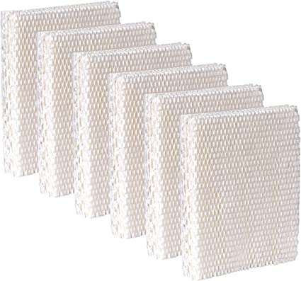 Carkio Air Humidifier Filter Compatible with Honeywell HEV615 HEV620 HFT600 Accessory Wicking Filter Cool Mist Humidifier (6 Pack)