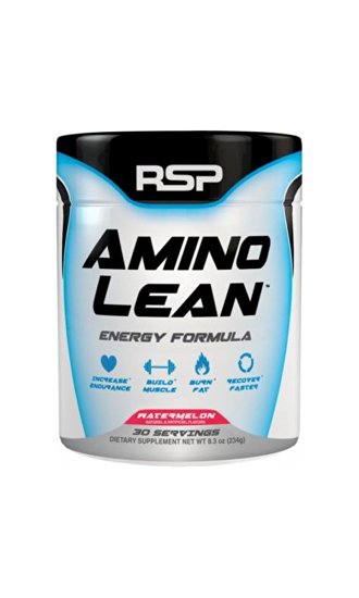 RSP Nutrition Amino Lean Energy Formula (Watermelon), 30 Servings(8.3oz)