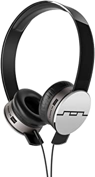 SOL REPUBLIC 1241-01 Tracks HD On-Ear Interchangeable Headphones with 3-Button Mic and Music Control, Black