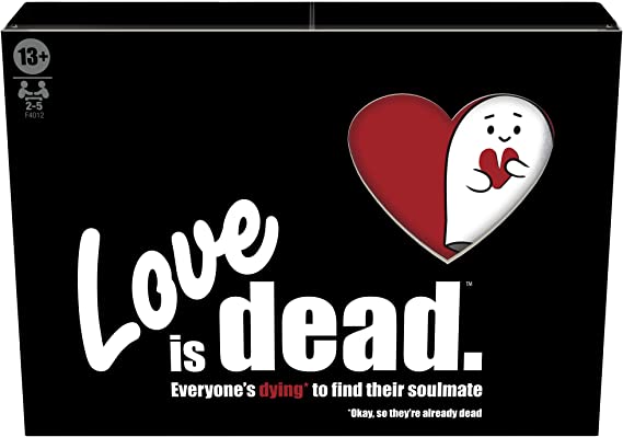 Love is Dead Game, Party Card Game for Adults and Teens, Hilarious Light Strategy Dating Game for 2-5 Players Ages 13 and Up