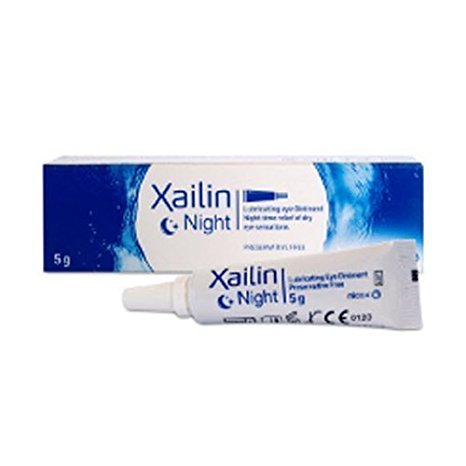 Xailin Night Lubricating Eye Ointment 5G Tube 3 Tubes Bulk Buy