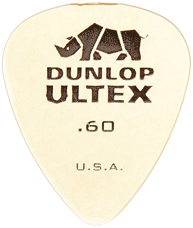 Dunlop 421P.60 Ultex Standard, .60mm, 6/Player's Pack