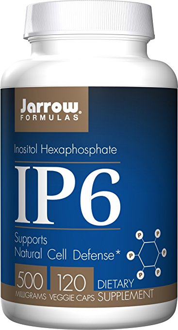 Jarrow Formulas IP6 (Inositol Hexaphosphate), 500mg, 120-Capsules