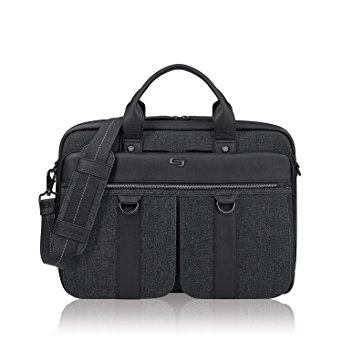 Solo Mercer Briefcase(EXE335) 15.6" Laptop Briefcase, Bradford Collection