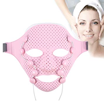 Electric EMS Vibration Beauty Massager Anti-wrinkle Magnet Massage Facial SPA Face Mask