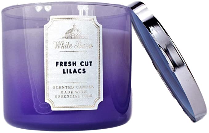 Bath & Body Works 3-Wick Scented Candle in Fresh Cut Lilacs (2019)