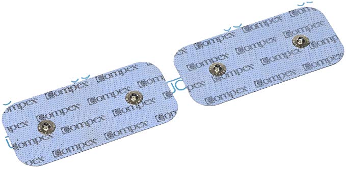Compex Unisex Adult Electrodes Easysnap Performance Gym Kit - Blue