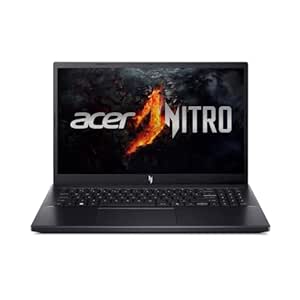 Acer Nitro V Gaming Laptop AMD Ryzen 5-7535HS with RTX 2050 4 GB Graphics (8 GB DDR5/512GB SSD/Windows 11 Home/Wi-Fi 6/144Hz) ANV15-41, 15.6" FHD Display, 2.1 KG