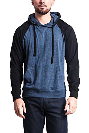 G-Style USA Cross-Dyed Heather Jersey Pullover Hoodie