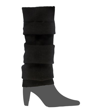 Women Warm Solid Color Leg Warmer Knit Crochet Boot Socks Boot Cuff