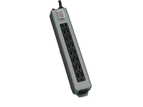 Tripp Lite 9 Outlet Waber Industrial Power Strip, 15ft Cord with 5-15P Plug (UL17CB-15)