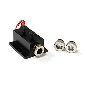 405MDLC-50 Adjusted Violet Blue Diode Lasers 405nm Dot Line Cross LED Laser Module with Heatsink and Driver In 1mw Class 2