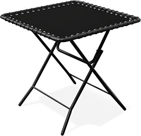 Caravan Sports Textilene Table, Black, Black