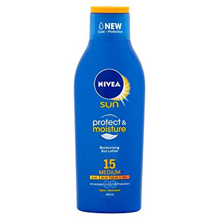 Nivea Sun Immediate Protection Moisturising Sun Lotion SPF15 200 ml
