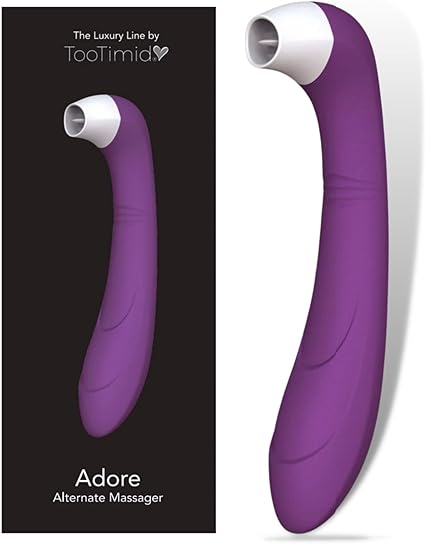 Adore Dual-Ended Vibrator & Clit Licking Tongue Toy