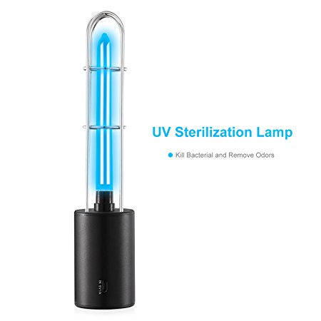 Eocean UV Sterilizer Light, Germicidal Lamp, UV Light Sanitizer, UV Disinfection Lamp, Germ Killing Light