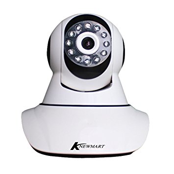 720P WiFi Wireless Security IP Camera KNEWMART Plug Play Home Surveillance Camera ONVIF ,Two Way Audio, Night Vision, Motion Detection, Mobile Remote Viewing Function