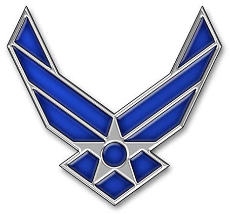 Metal Lapel Pin - US Air Force Pin & Emblem - US Air Force Wings II Logo 3/4"