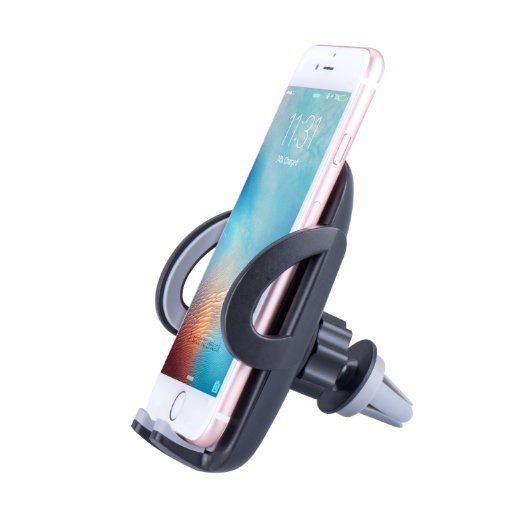BestfyTMUniversal Air Vent Car Mount Holder for iPhone 6S 6S PlusiPhone 6 6 Plus 5S Samsung Note S6 Edge Plus LG HTC and Other Smartphones