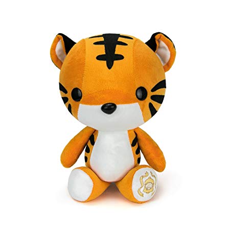 Bellzi Orange Tiger Stuffed Animal Plush Toy - Adorable Plushie Toys and Gifts! - Tiggri