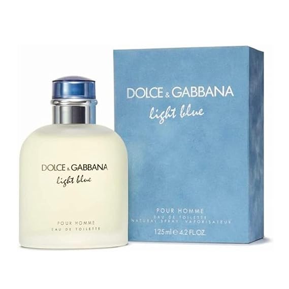 Dolce&Gabbana Light Blue Pour Homme Eau de Toilette Spray 4.2 oz/ 125 mL