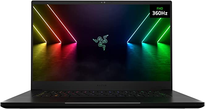 Razer Blade 15 Gaming Laptop: NVIDIA GeForce RTX 3080 Ti - 12th Gen Intel 14-Core i7 CPU - 15.6” FHD 360Hz - 32GB DDR5 RAM, 1TB PCIe SSD - Windows 11 - CNC Aluminum - Chroma RGB - Thunderbolt 4