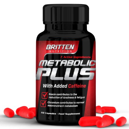 Ultra Strong Metabolic Plus | Highest Rated 5 STARS | For Men & Women | Easy To Swallow Capsules | 100% MONEY BACK GUARANTEE | 1 MONTH SUPPLY | FREE DIET PLAN EBOOK WITH EVERY ORDER