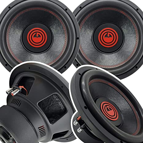Pair of Gravity G3 12 Inch 4000 Watt Package Car Audio Subwoofer w/ 4 Ohm DVC Power (2 Woofers)