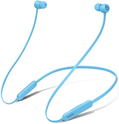 Beats Flex Wireless Earphones – Apple W1 Headphone Chip, Magnetic Earbuds, Class 1 Bluetooth, 12 Hours of Listening Time - Blue