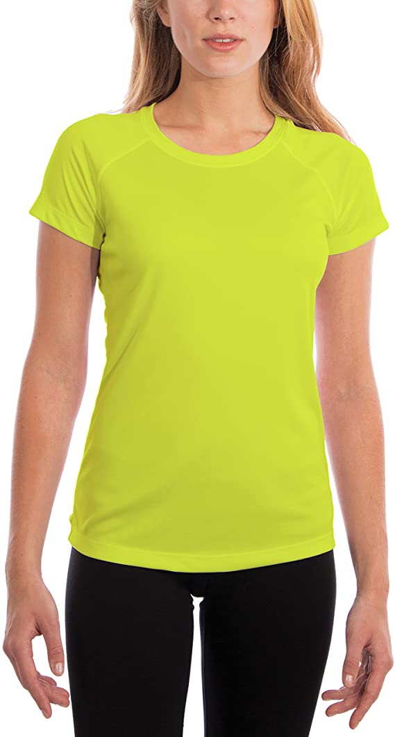 Vapor Apparel Women's Made in USA UPF 50  UV Sun Protection Outdoor Performance Short Sleeve T-Shirt