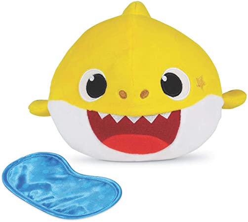 Wow Wee 61109 Official-Baby Shark Sing & Snuggle Plush, Blue, Yellow, Pink