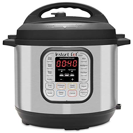 Instant Pot IP 80 Duo 7.6L / 8Q Electric Multi Function Cooker, Stainless Steel, 1200 W, 7.6 liters