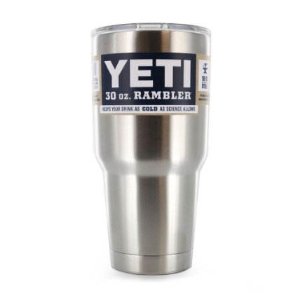 Yeti Rambler Tumbler Stainless Steel, 30 oz