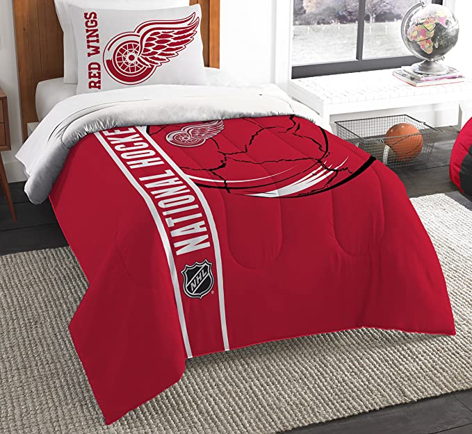 The Northwest Company Officially Licensed NHL Draft Comforter and 2 Sham Set, Multi Color, Multiple Sizes