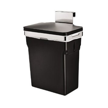 simplehuman In-Cabinet Trash Can Heavy-Duty Steel Frame 10-L  26-Gal