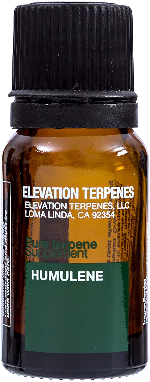 Elevation Terpenes 100% Humulene Food Grade Terpene 10 Milliliters (Produced in The USA)