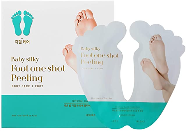 Holika Holika Exfoliating Foot Peel Mask Baby Silky Foot One Shot Peeling (2 sheets)