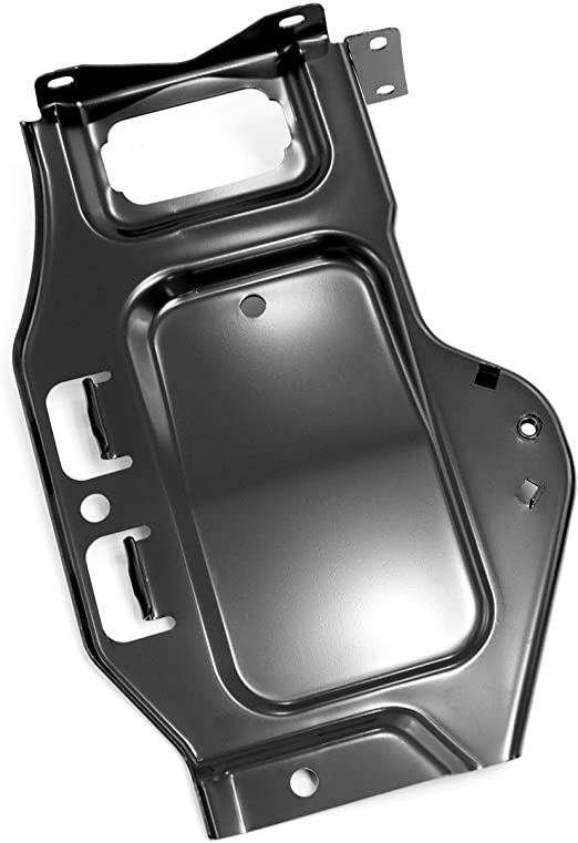 Red Hound Auto Passenger Side Battery Tray Compatible with Chevrolet GMC Silverado Sierra 1999-2006 1500, 2001-2006 1500 2500 HD, 2007 Classic Models and More Auxiliary Black