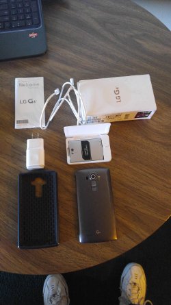 LG G4 H811 4G LTE Smartphone 16MP Camera 32GB Metallic Grey T-Mobile